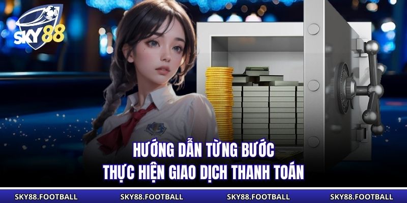 Rút Tiền Sky88 Phương Thức An Toàn, Hướng Dẫn Chi Tiết 2 Hướng dẫn từng bước thực hiện giao dịch thanh toán